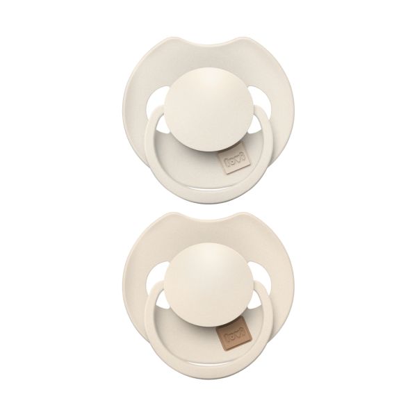 Difrax Dynamic Lovi Prime Fopspeen - Rond - 2 Stuks - 18+ Mnd - Coconut/Ivory Difrax Dynamic Lovi Prime Fopspeen - Rond - 2 Stuks - 18+ Mnd - Coconut/Ivory