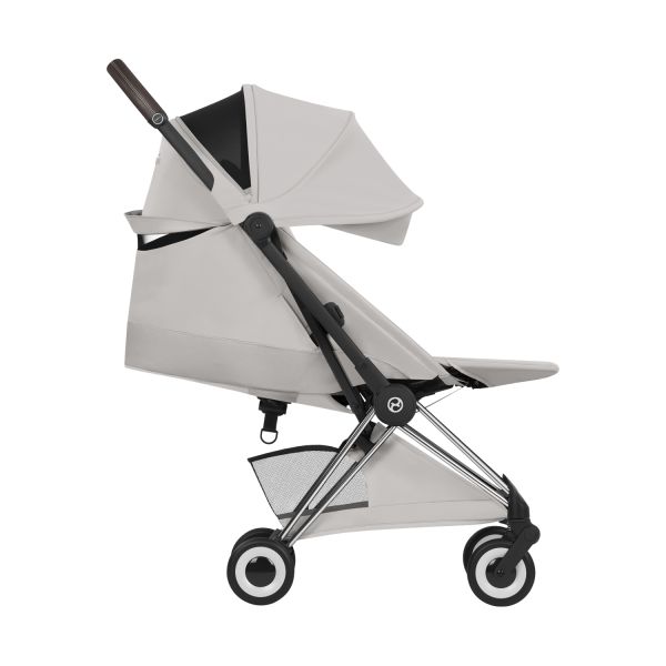 Cybex Coya Style 2-in-1 Buggy Met Opvouwbare Reiswieg Chrome Brown - City Grey