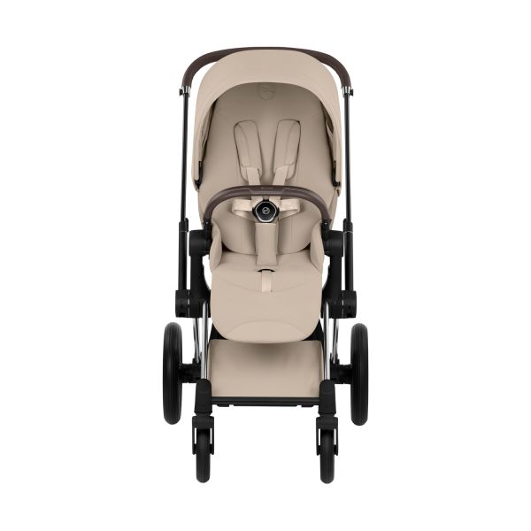 Cybex Priam 5 Style 2-in-1 Kinderwagen Chrome Brown - Cozy Beige Cybex Priam 5 Style 2-in-1 Kinderwagen Chrome Brown - Cozy Beige