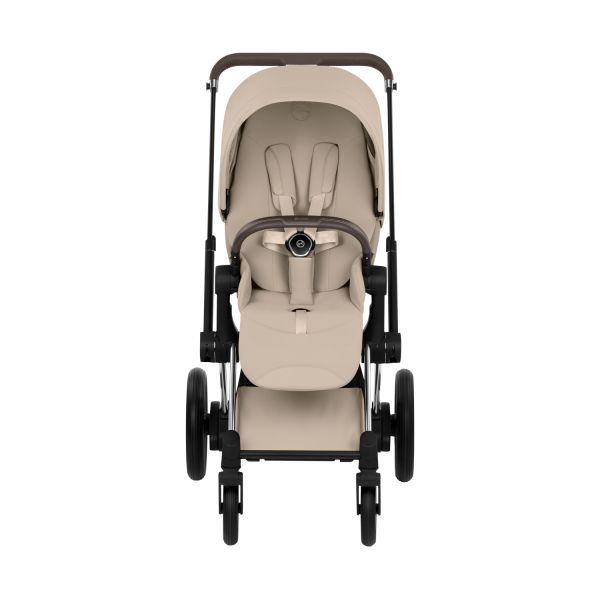 Cybex E-Priam 5 Style 2-in-1 Kinderwagen Chrome Brown - Cozy Beige Cybex E-Priam 5 Style 2-in-1 Kinderwagen Chrome Brown - Cozy Beige