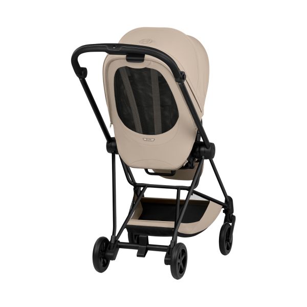 Cybex Mios Style 2-in-1 Kinderwagen Matt Black - Cozy Beige