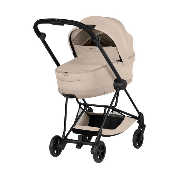 Cybex Mios Style 2-in-1 Kinderwagen Matt Black - Cozy Beige