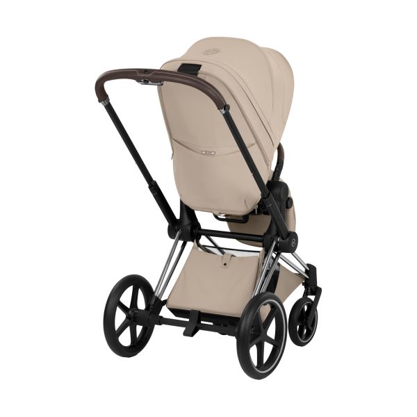 Cybex Priam 5 Style 2-in-1 Kinderwagen Chrome Brown - Cozy Beige Cybex Priam 5 Style 2-in-1 Kinderwagen Chrome Brown - Cozy Beige