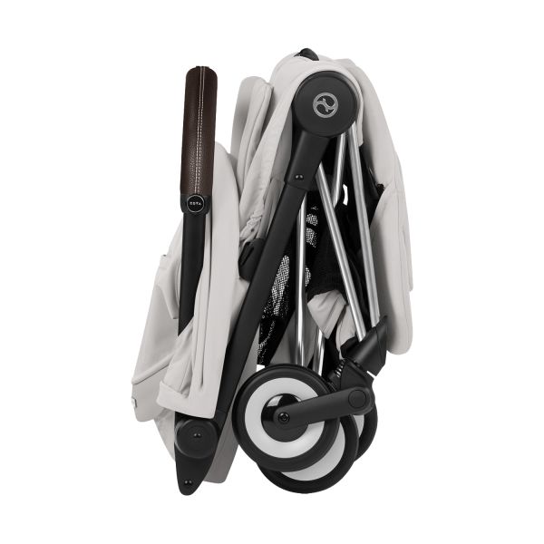 Cybex Coya Style 2-in-1 Buggy Met Opvouwbare Reiswieg Chrome Brown - City Grey