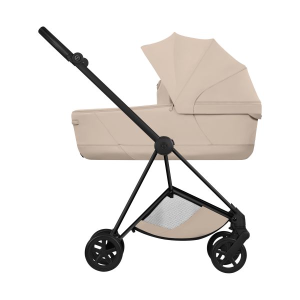 Cybex Mios Style 2-in-1 Kinderwagen Matt Black - Cozy Beige