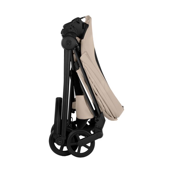 Cybex Mios Style 2-in-1 Kinderwagen Matt Black - Cozy Beige