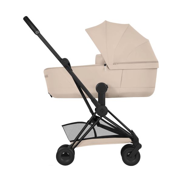 Cybex Coya Comfort 2-in-1 Buggy Matt Black - Cozy Beige