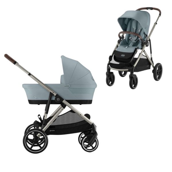 Cybex Gazelle S 2-in-1 Kinderwagen - Stormy Blue Cybex Gazelle S 2-in-1 Kinderwagen - Stormy Blue