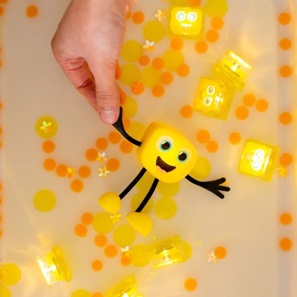 Glo Pals Light Up Karakters - Alex Yellow Glo Pals Light Up Karakters - Alex Yellow
