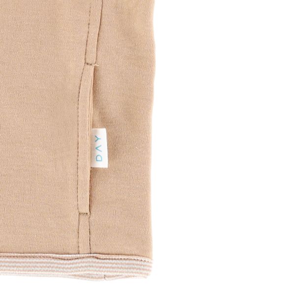 DAY Jasje Met Capuchon - Gestreept - Mocha - Mt. 50/56
