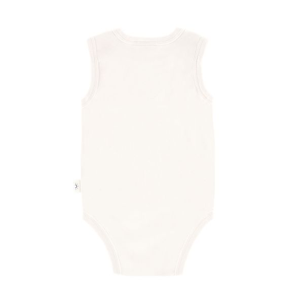 DAY Romper Lange Mouw + Grow-Along - Off White - Mt. 50/56 DAY Romper Lange Mouw + Grow-Along - Off White - Mt. 50/56
