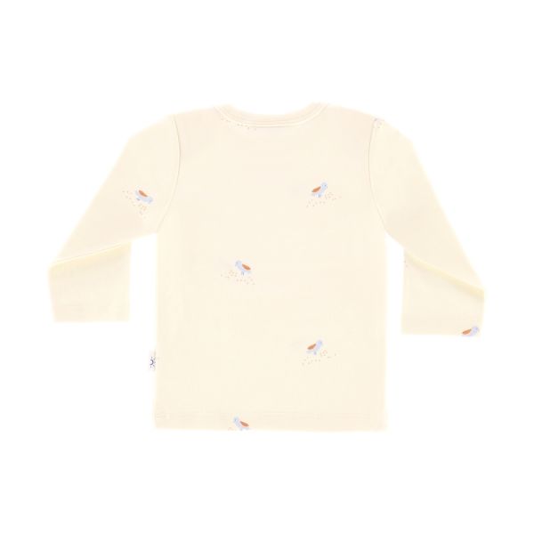 DAY T-Shirt Lange Mouw - Cream - Mt. 50/56 DAY T-Shirt Lange Mouw - Cream - Mt. 50/56