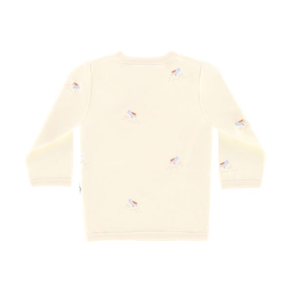 DAY Overslag T-Shirt - Cream - Mt. 50/56