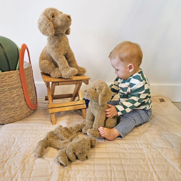Happy Horse Hond Brownie Knuffeldoekje - 22 cm Happy Horse Hond Brownie Knuffeldoekje - 22 cm