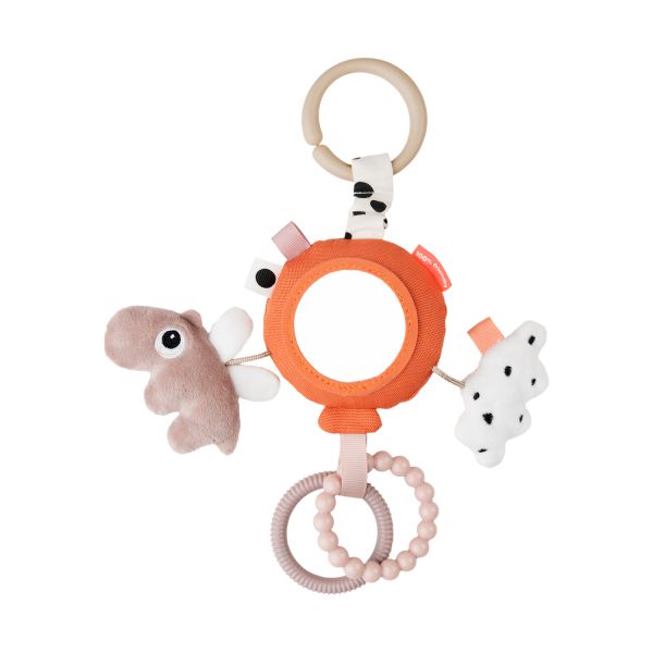 Done By Deer Activity Mirror To-Go Happy Clouds Papaya Done By Deer Activity Mirror To-Go Happy Clouds Papaya