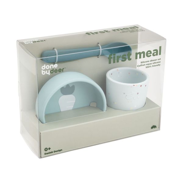 Done By Deer Eerste Eetset Blue Done By Deer Eerste Eetset Blue