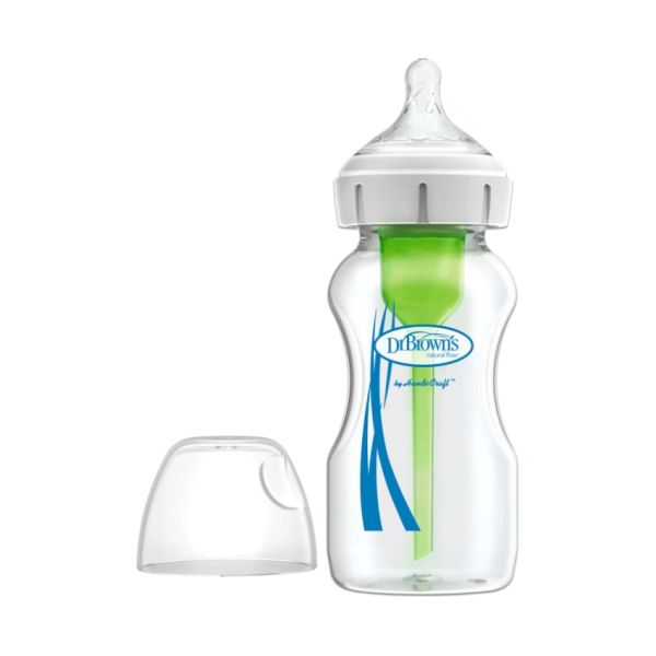 Dr. Brown's Fles Brede Hals Glas Option+ 270ml
