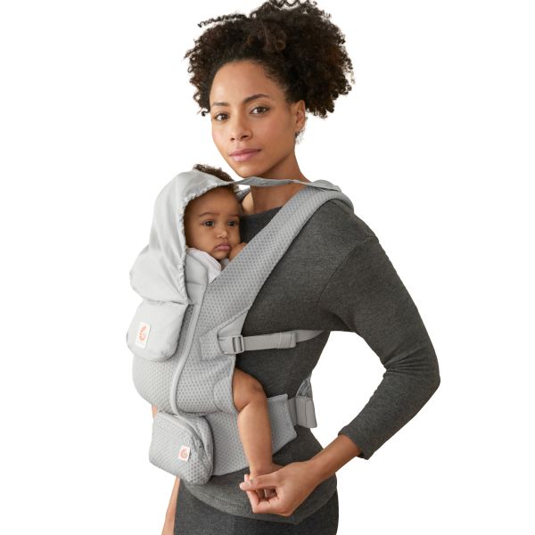 Ergobaby Draagzak Zonnekap - Pearl Grey