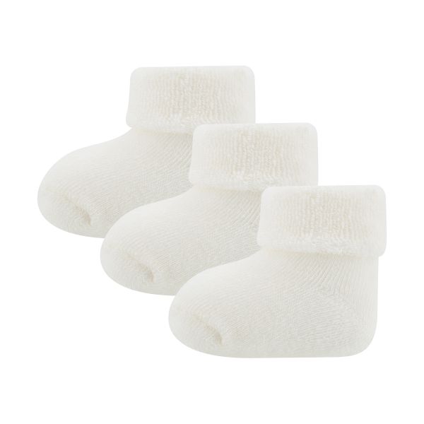 Ewers Uni / Ringel Sokjes - 3 Stuks - Newborn - Latte