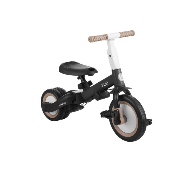 Kikkaboo Flip Driewieler 5in1 - Zwart Kikkaboo Flip Driewieler 5in1 - Zwart