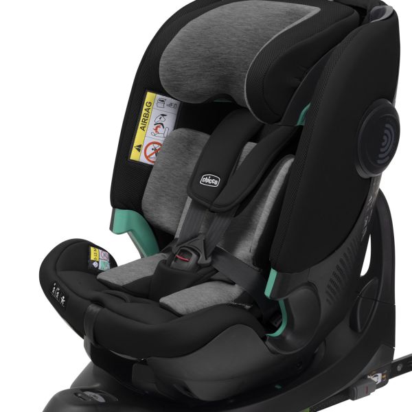 Chicco Autostoel - FullSeat i-Size Aire Met 360° Base - Black Satin Chicco Autostoel - FullSeat i-Size Aire Met 360° Base - Black Satin