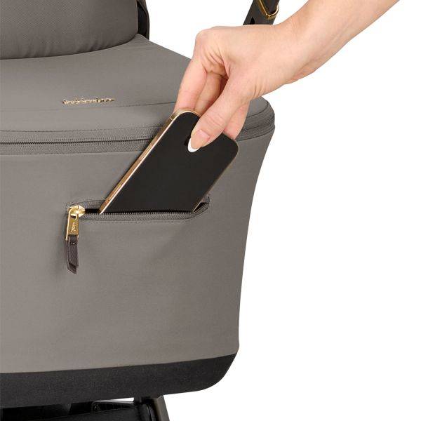 Kikkaboo Goya 2-in-1 Kinderwagen Platinum - Mocca