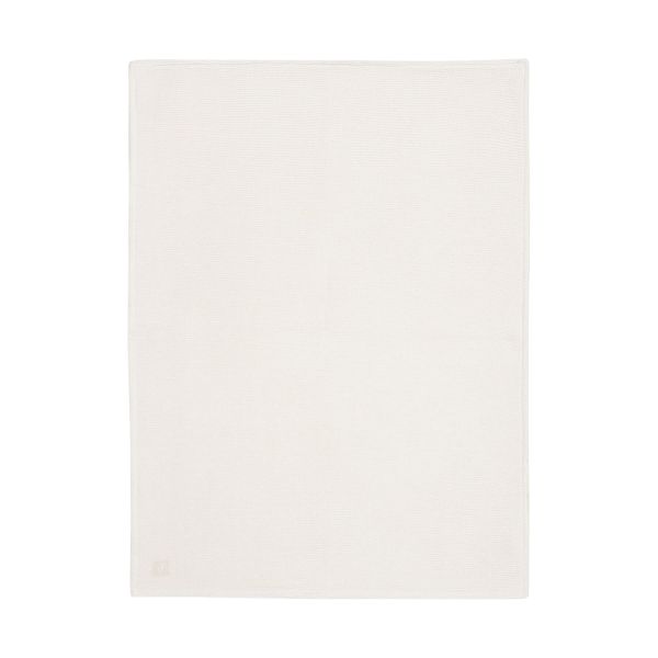 Jollein Wiegdeken Basic Knit Ivory/Coral Fleece 75 x 100 cm Jollein Wiegdeken Basic Knit Ivory/Coral Fleece 75 x 100 cm