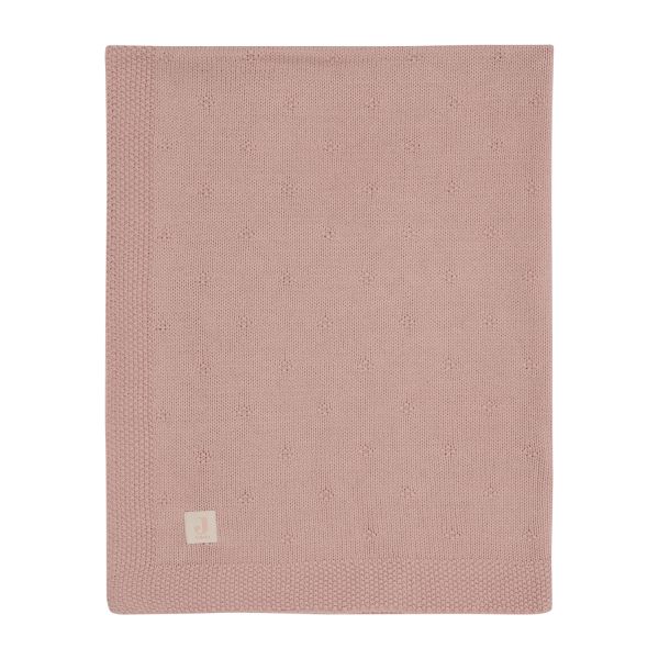 Jollein Wiegdeken Cosy Knit Wild Rose 75 x 100 cm