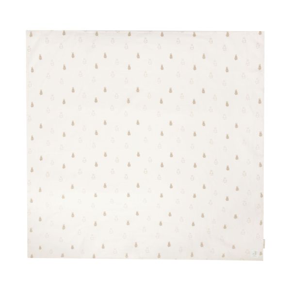 Jollein Happy Miffy Multidoek - 2 Stuks - 115 x 115 cm - Tetra - Nougat Jollein Happy Miffy Multidoek - 2 Stuks - 115 x 115 cm - Tetra - Nougat