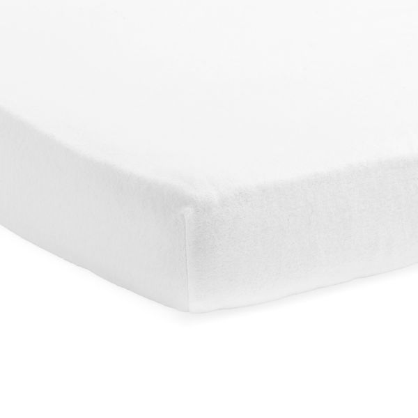 Jollein Moltonhoeslaken - 40 x 80/90 cm - Wit Jollein Moltonhoeslaken - 40 x 80/90 cm - Wit