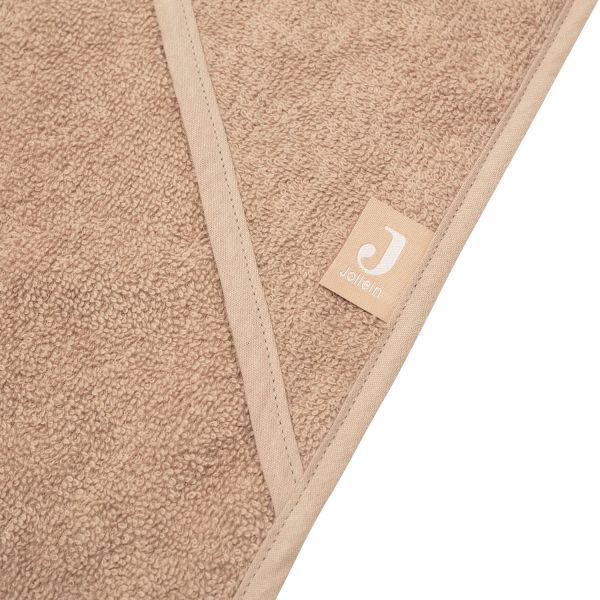 Jollein Badcape Terry - Badstof - 100x100 cm - Biscuit Jollein Badcape Terry - Badstof - 100x100 cm - Biscuit