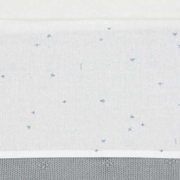 Jollein Twinkling Ledikantlaken - 120 x 150 cm - Sea Green Jollein Twinkling Ledikantlaken - 120 x 150 cm - Sea Green