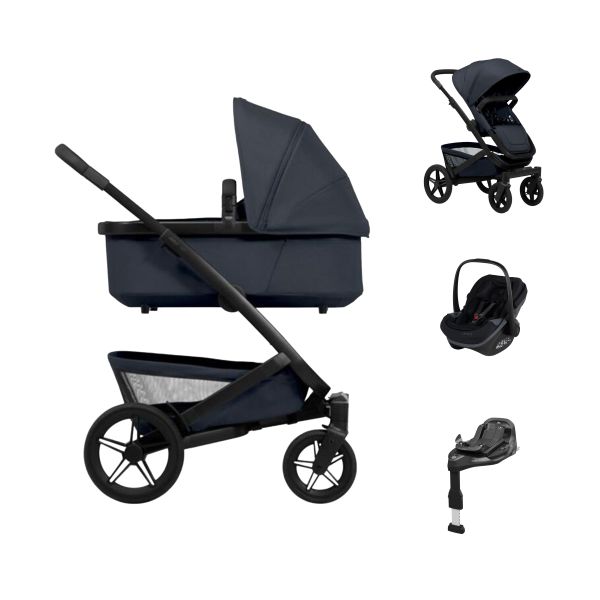 Joolz Geo 5 3-in-1 Kinderwagen Met Base - Dark Navy Blue