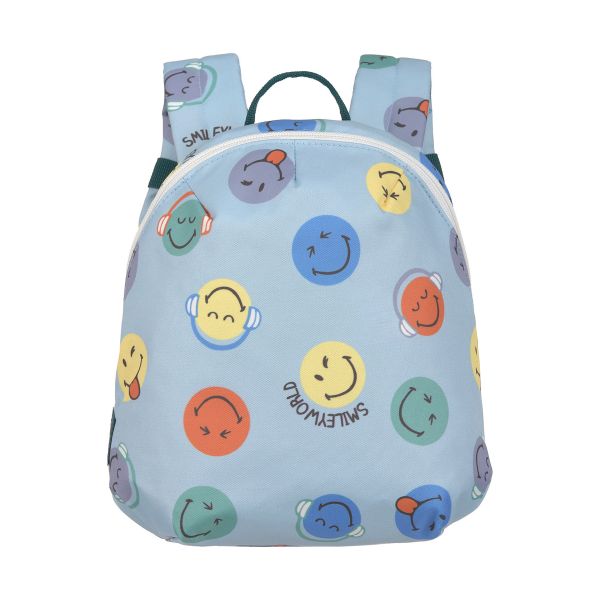 Lässig SmileyWorld Tiny Backpack - Blue Lässig SmileyWorld Tiny Backpack - Blue