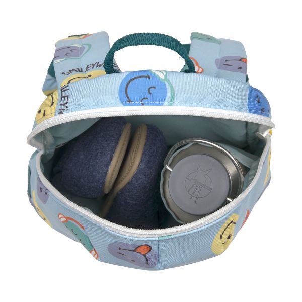 Lässig SmileyWorld Tiny Backpack - Blue Lässig SmileyWorld Tiny Backpack - Blue