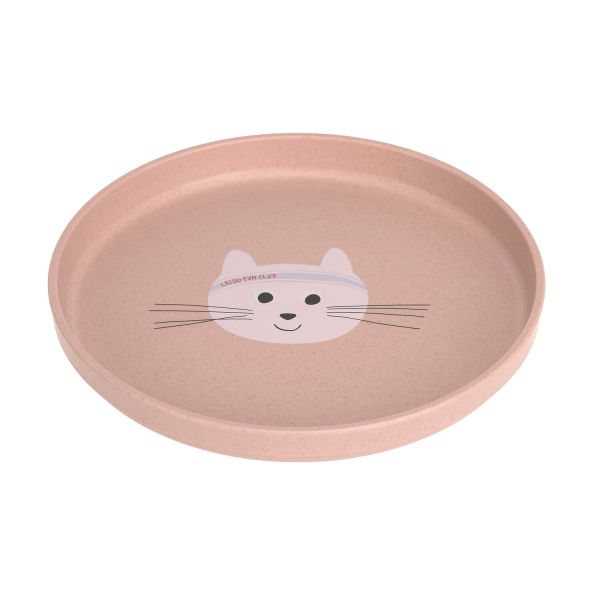 Lässig Tiny Team Cat Bord - PP/Cellulose - Roze