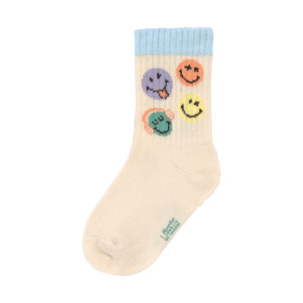 Lässig SmileyWorld Tennissokken - 3 Stuks - Maat 19-22 - Blue