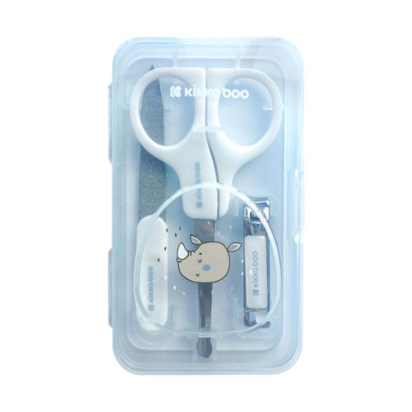 Set de manucure Kikkaboo bleu savane Set de manucure Kikkaboo bleu savane
