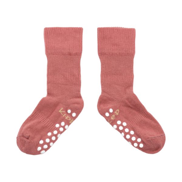 KipKep Blijf-Sokjes - 18-24 Mnd - Antislip - 1-Pack - Dusty Clay KipKep Blijf-Sokjes - 18-24 Mnd - Antislip - 1-Pack - Dusty Clay