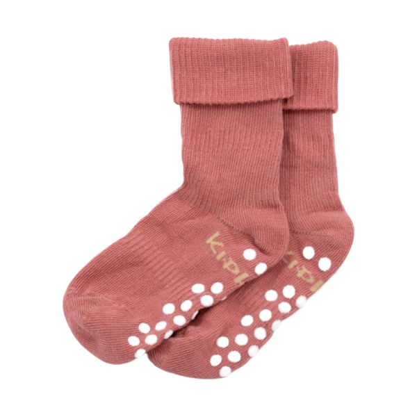 KipKep Blijf-Sokjes - 18-24 Mnd - Antislip - 1-Pack - Dusty Clay KipKep Blijf-Sokjes - 18-24 Mnd - Antislip - 1-Pack - Dusty Clay