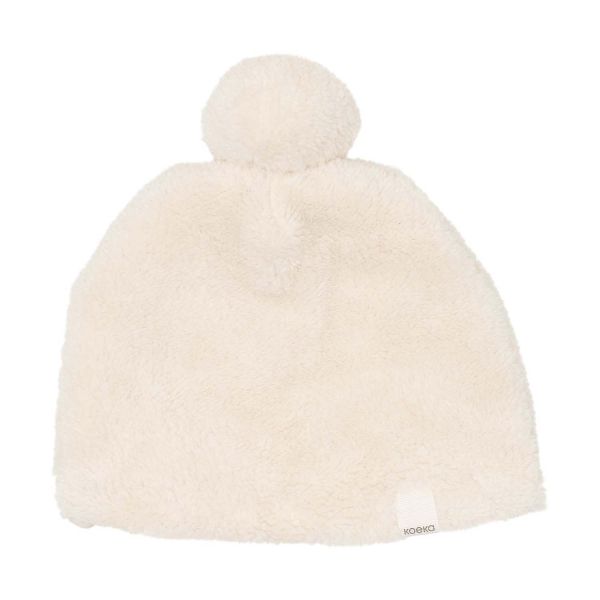 Koeka Malmo Baby Mutsje - Maat S - Teddy - Pebble  