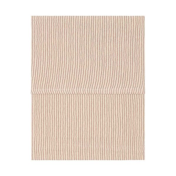 Koeka Whisper Waves Wieglaken - 80 x 100 cm - Burgundy Koeka Whisper Waves Wieglaken - 80 x 100 cm - Burgundy