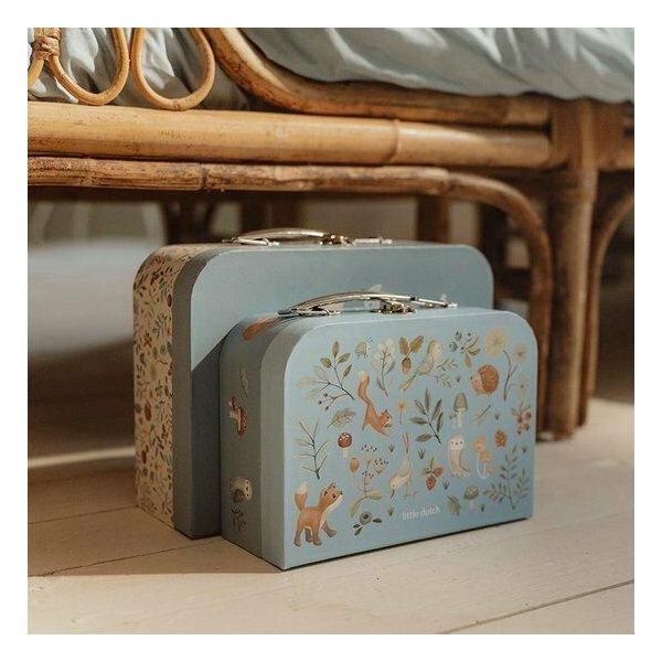 Little Dutch Kofferset Forest Friends blue Little Dutch Kofferset Forest Friends blue