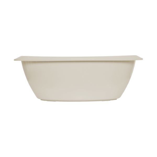 Luma Baignoire et support de baignoire - Amande/Marron crayeux Luma Baignoire et support de baignoire - Amande/Marron crayeux