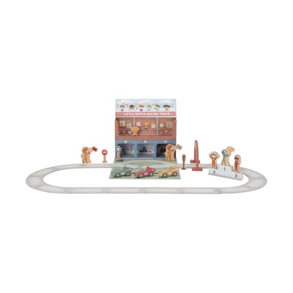Little Dutch Speelkoffer Racebaan - Hout Little Dutch Speelkoffer Racebaan - Hout