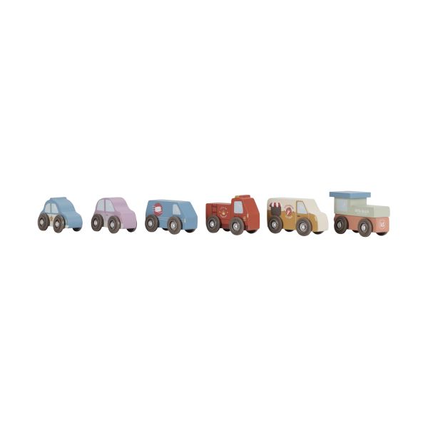 Little Dutch Stapeltoren Inclusief 6 Auto’s – Hout Little Dutch Stapeltoren Inclusief 6 Auto’s – Hout