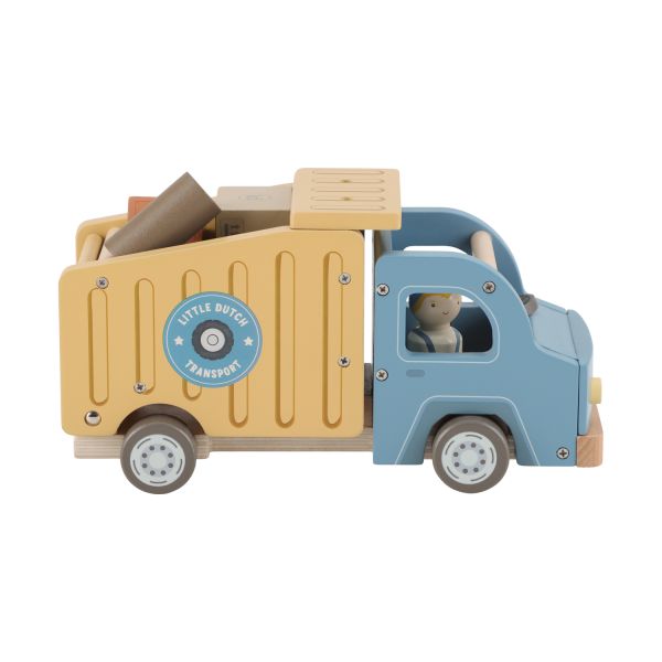 Little Dutch Vuilniswagen Met Pegdolls Little Dutch Vuilniswagen Met Pegdolls