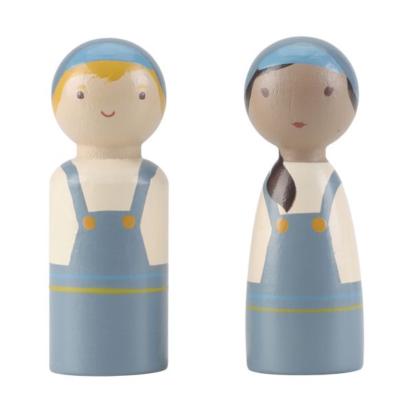 Little Dutch Vuilniswagen Met Pegdolls Little Dutch Vuilniswagen Met Pegdolls