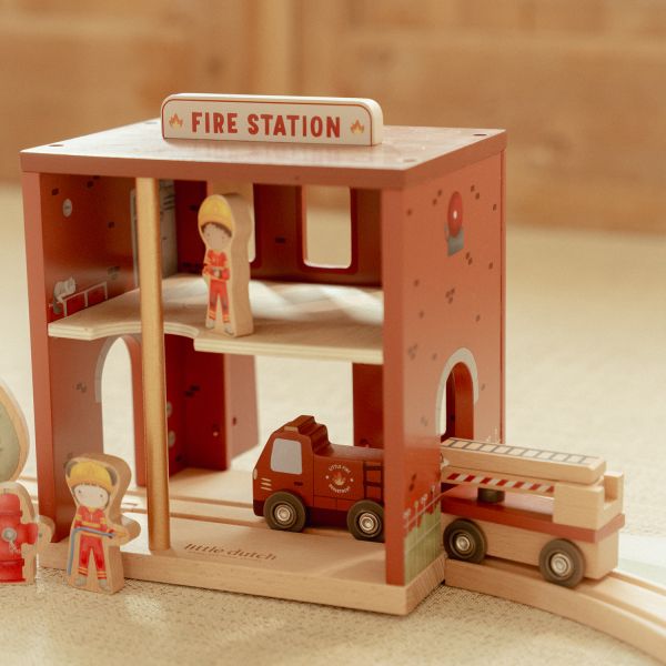 Little Dutch Brandweerstation – Hout
