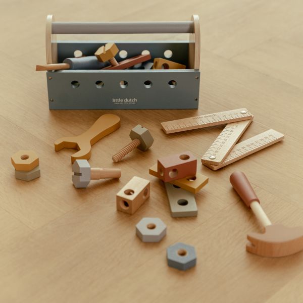 Little Dutch Gereedschapskist – Hout Little Dutch Gereedschapskist – Hout